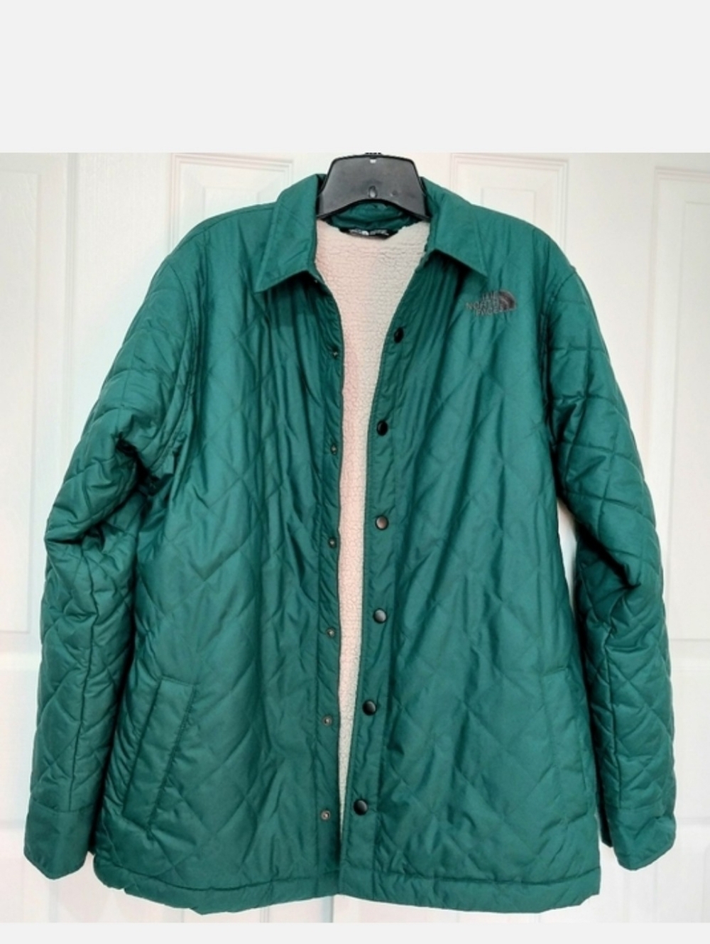 The North‎ Face Quilted Sherpa Lined Jacket, Size M